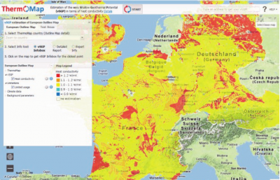 Proyecto ThermoMap, análisis de recursos geotérmicos superficiales