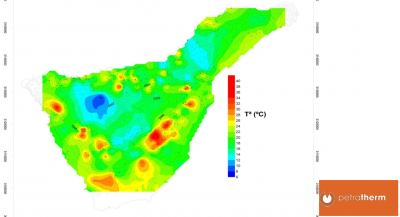 Modelo tridimensional de la resistividad del sistema geotermal de Tenerife, España