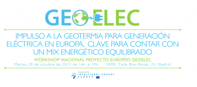 Impulso a la geotermia para la generación eléctrica en Europa, Madrid, 29 de octubre