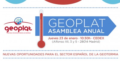 GEOPLAT impartirá en 2014 formación en geotermia somera, España