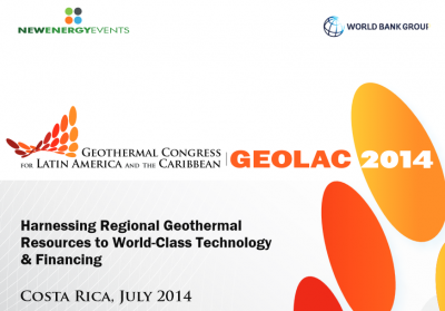 Nuevos ponentes confirmados en GEOLAC 2014, Costa Rica