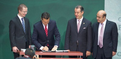 Senado recibe iniciativa de leyes secundarias, México