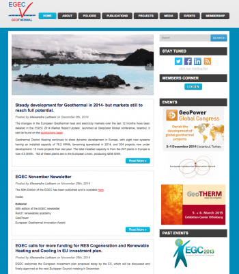 EGEC informa del constante desarrollo geotermico en Europa, pero aún esta lejos su verdadero potencial