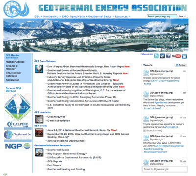 5a Cumbre Nacional de Geotermia de la GEA, 3 – 4 junio 2015