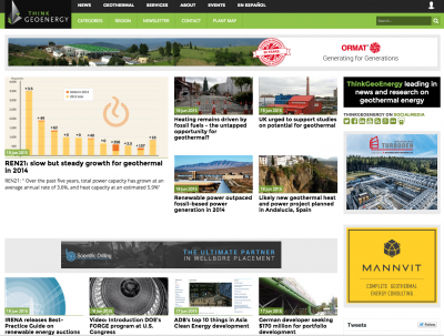 Piensa en Geotermia  – Nuevo diseño y cambios