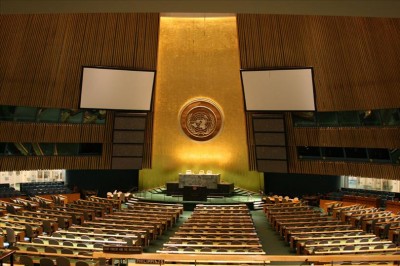 Actor Robert Redford se dirige a la Asamblea General de la ONU sobre el Cambio Climático