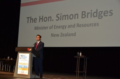 El Ministro de Energía de NZ destaca su compromiso de apoyar el desarrollo global en geotermia