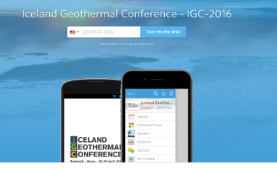 Evento: Iceland Geothermal Conference lanza una aplicación móvil – Todo sobre el evento en su mano
