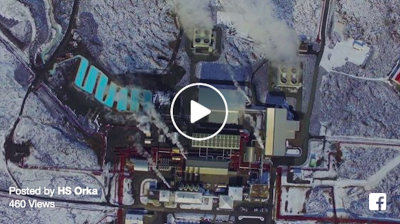 Video de la operación de la planta geotérmica HS Orka, en Islandia