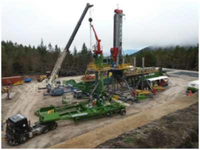 Se inician las primeras actividades de perforación geotérmica en Ecuador