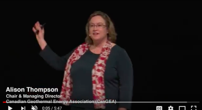 Video: Alison Thompson / CanGEA acerca del Calor Geotérmico en pozos de Oil&Gas