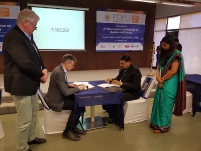 Islandia e India firman un nuevo acuerdo sobre cooperación geotérmica