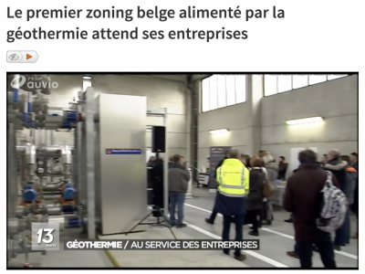 Comienza operación el nuevo proyecto de calefacción geotérmica en Mons, Bélgica