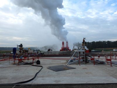 Proyecto geotérmico perfora pozo de mayor temperatura en Estrasburgo/Francia, Europa Central