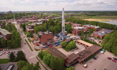 Desarrollador perfora con éxito pozo de 6,400m, para un proyecto de calefacción geotérmica en Finlandia