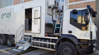 ENEL presentó sus laboratorios móviles para el monitoreo de la actividad geotérmica en Toscana