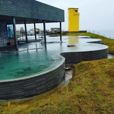 Nuevo balneario geotérmico pronto a inaugurarse en Húsavik,  al noreste de Islandia