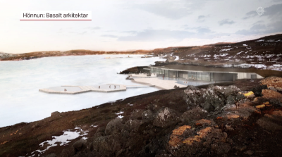 Nuevo balneario geotérmico se está construyendo en un lago de Islandia