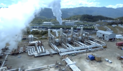 Video – vista de la planta geotérmica Sarulla Geothermal Power Plant en Indonesia