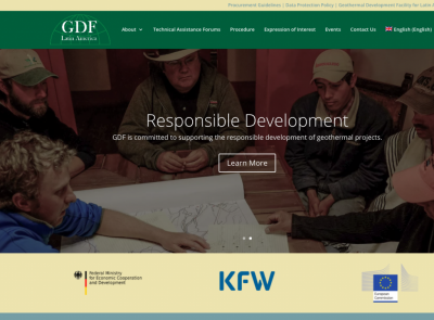Cuarto llamado abierto para presentación de Expresiones de Interés – Fondo de Desarrollo Geotérmico GDF para América Latina