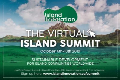 Cumbre Virtual Island Summit – Desarrollo sostenible para los Estados insulares, 6-10 de octubre de 2019 (en línea y gratis)
