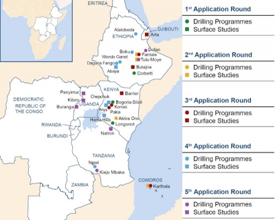 Encuesta – Mecanismo de Mitigación de Riesgos Geotérmicos (GRMF) África Oriental