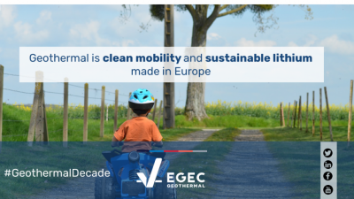 Litio geotérmico limpio hecho en Europa: un artículo de EGEC