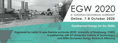 8º Taller europeo de geotermia – En línea los días 7 y 8 de octubre de 2020