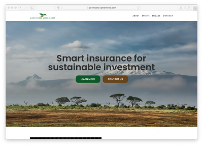 Se ha lanzado un nuevo sitio web para GeoFutures Greeninvest