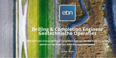 Oferta Laboral: Ingeniero de Perforación y Cumplimiento – Operaciones Geotécnicas, EBN / Países Bajos