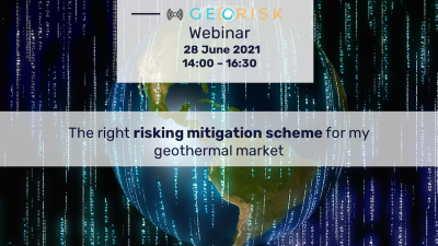 Webinar: el esquema correcto de mitigación de riesgos geotérmicos, 28 de junio de 2022