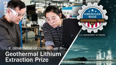Desafío del premio de extracción de litio geotérmico de EE. UU.