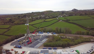Perforación en el proyecto Eden Geothermal en Cornwall en curso