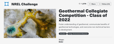 Competencia colegiada geotérmica, clase de 2022