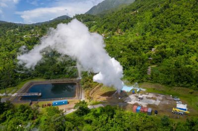 La isla de Dominica avanza con los planes de construcción de una planta geotérmica de 10 MW.