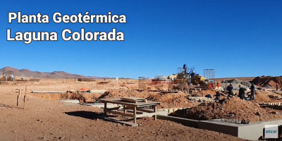 Avanza construcción de primera planta geotérmica de Bolivia