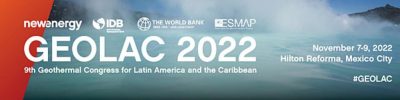 9° Congreso Geotérmico para América Latina y el Caribe – 7 al 9 de noviembre de 2022 – México