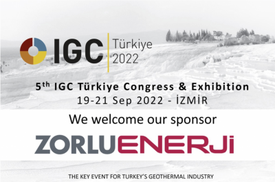 El Congreso Geotérmico IGC Türkiye 2022 da la bienvenida a Zorlu Enerji