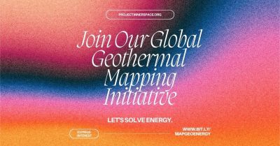 ¿Está interesado en unirte a la Iniciativa Global de Mapeo Geotérmico?