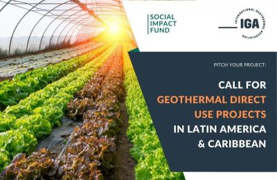 IGA ofrece financiamiento para uso directo de geotermia en América Latina y el Caribe