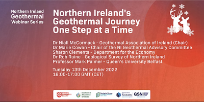 Seminario web: el viaje geotérmico de Irlanda del Norte, 13 de diciembre de 2022