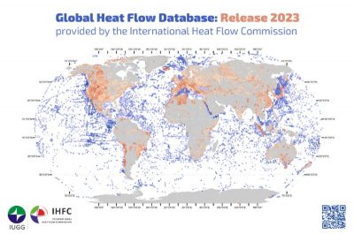 IHFC publica base de datos global 2023 de flujo de calor para avanzar en el conocimiento de la dinámica térmica de la Tierra.