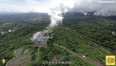Fascinante experiencia en Costa Rica visitando virtualmente las plantas geotérmicas Miravalles, Las Pailas, y Borinquen.