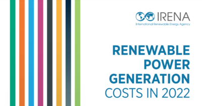 IRENA: “disminuye 22% el costo nivelado de la electricidad global de energía geotérmica en 2022”