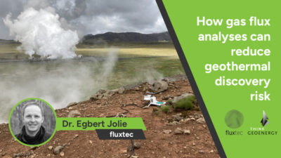 Entrevista con fluxtec: tecnología de análisis gases en exploración geotérmica