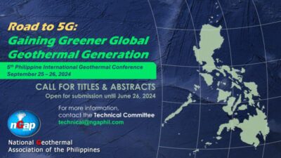 Convocatoria de resúmenes – 5ta Conferencia Geotérmica Internacional de Filipinas