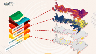 Mapa interactivo destaca el potencial de la energía geotérmica en todo el Reino Unido