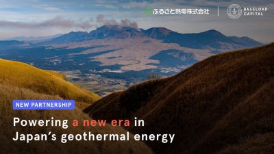 Baseload Capital invierte en Furusato para impulsar el potencial geotérmico sin explotar de Japón