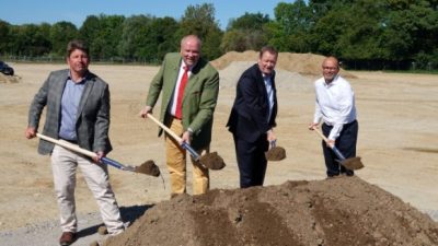 La primera piedra marca el inicio del proyecto de calefacción geotérmica en Gräfelfing, Alemania