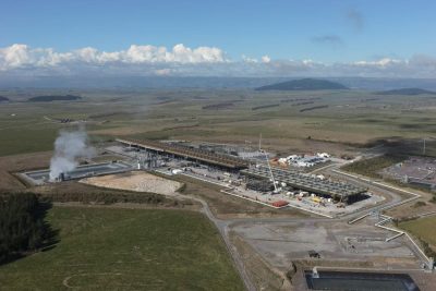 La planta de energía geotérmica Unidad 5 de Nga Tamariki en Nueva Zelanda inicia el suministro a la red eléctrica.